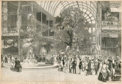 Das Transept, Blick nach Norden, Große Ausstellung, 1851 von English School