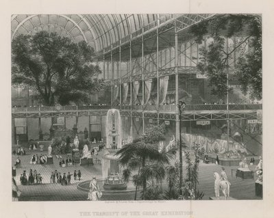 Das Transept der Großen Ausstellung, nach Süden blickend von English School