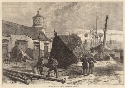 Der Trinity Wharf, Blackwall von English School