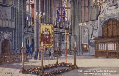 Das Grab des unbekannten Kriegers, Westminster Abbey von English School