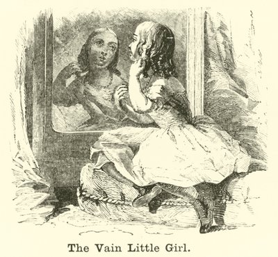 Das eitle kleine Mädchen von English School