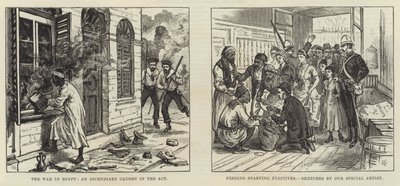 Der Krieg in Ägypten (Stich) von English School