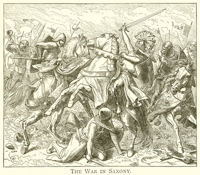 Der Krieg in Sachsen von English School