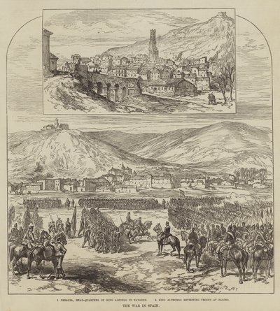 Der Krieg in Spanien (Stich) von English School