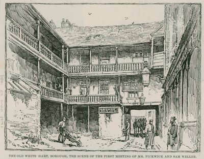 The White Hart, Southwark von English School