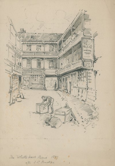 The White Hart, Southwark von English School