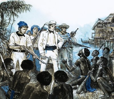 Der Weiße Raja von Sarawak von English School