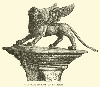 Der geflügelte Löwe von St. Markus von English School