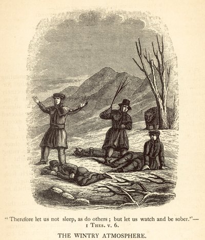 Die winterliche Atmosphäre von English School