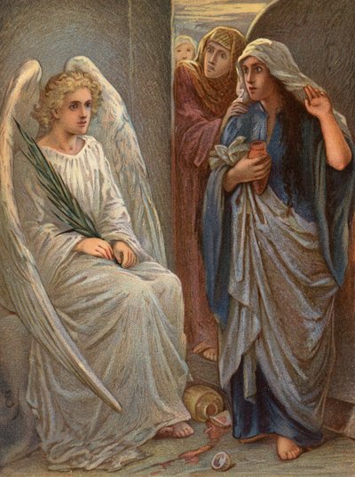 Die Frauen am Grab, Matthäus, XXVIII von English School