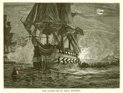Der Angriff auf St. Paul, Bourbon von English School