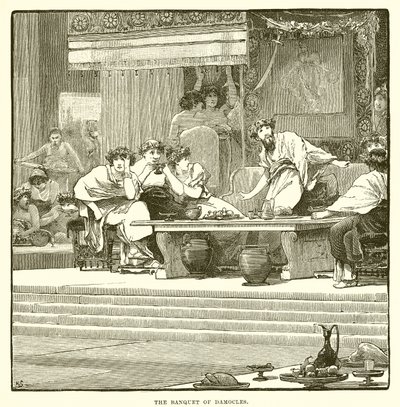 Das Bankett des Damokles von English School