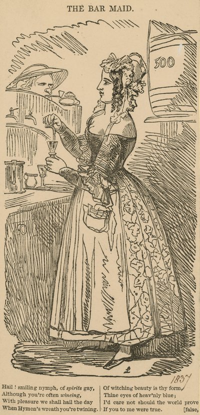 Die Bardame von English School