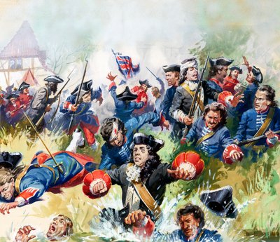 Die Schlacht von Blenheim von English School