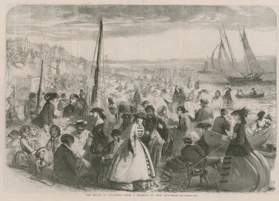 Der Strand in Brighton von English School