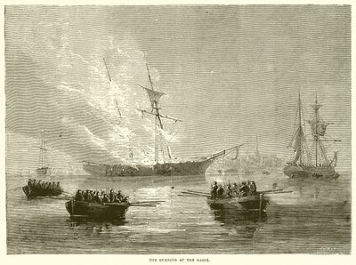 Die Verbrennung der Gaspe von English School