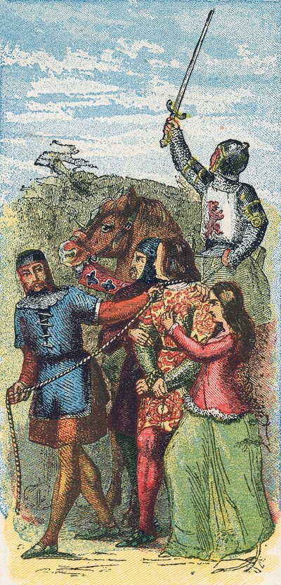 Die Gefangenschaft von William Wallace von English School