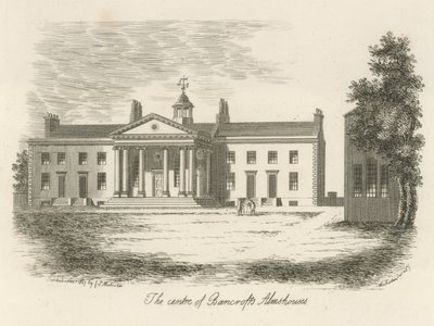 Das Zentrum der Bancrofts Armenhäuser von English School