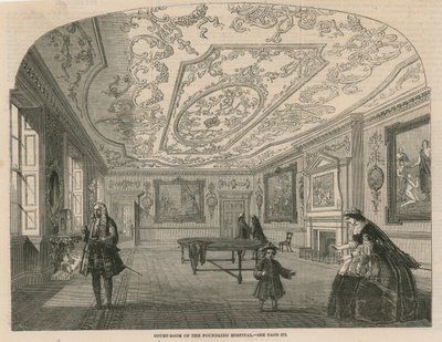 Der Gerichtssaal des Findelhauses von English School