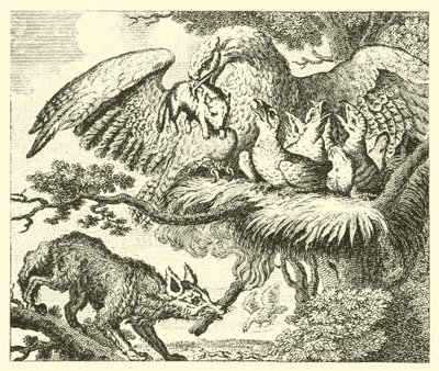 Der Adler und der Fuchs von English School