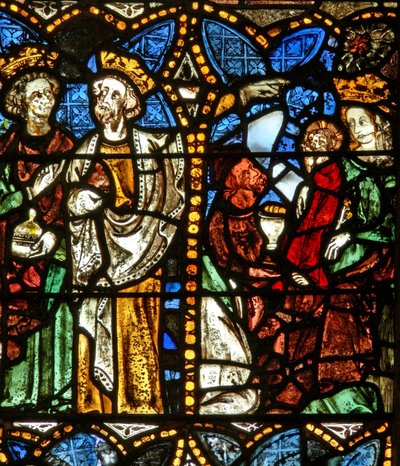 Das Ostfenster mit der Anbetung der Weisen von English School