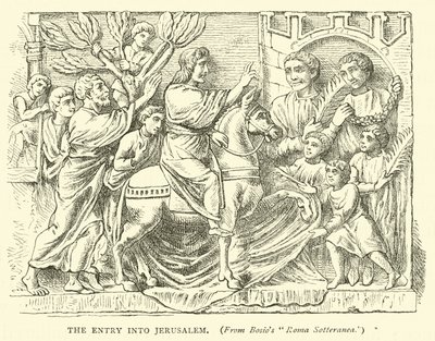 Der Einzug in Jerusalem von English School