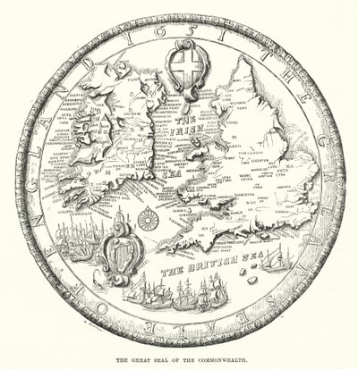 Das große Siegel des Commonwealth von English School