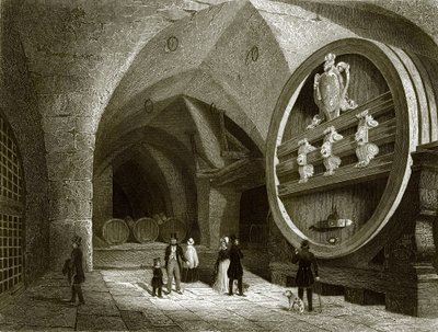 Das große Weinfass in Heidelberg von English School