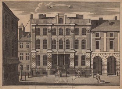 Das Haus von Lord Archer in Covent Garden von English School