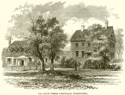 Das Haus, in dem Cornwallis kapitulierte von English School