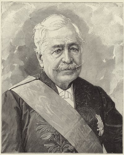Der verstorbene M. Ferdinand de Lesseps von English School