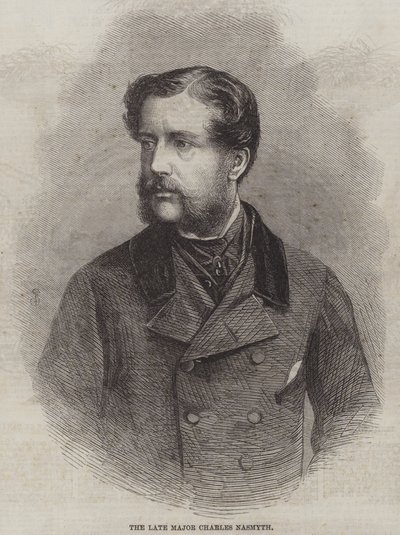 Der verstorbene Major Charles Nasmyth (Stich) von English School