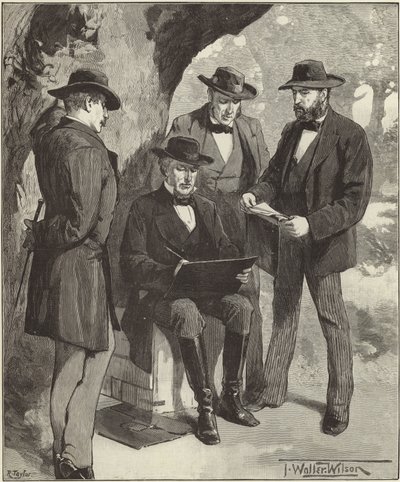 Der verstorbene Mr. Jefferson Davis von English School
