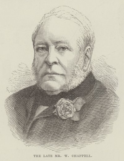 Der verstorbene Herr W Chappell von English School