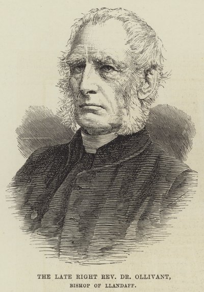Der verstorbene Hochwürdigste Dr. Ollivant, Bischof von Llandaff von English School