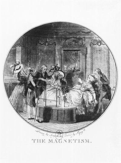 Der Magnetismus, 1785 von English School