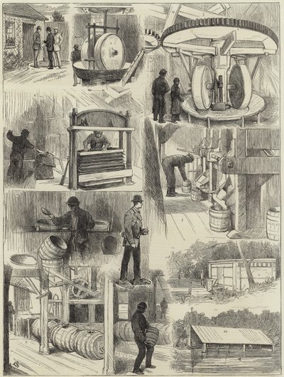 Herstellung und Lagerung von Schießpulver von English School