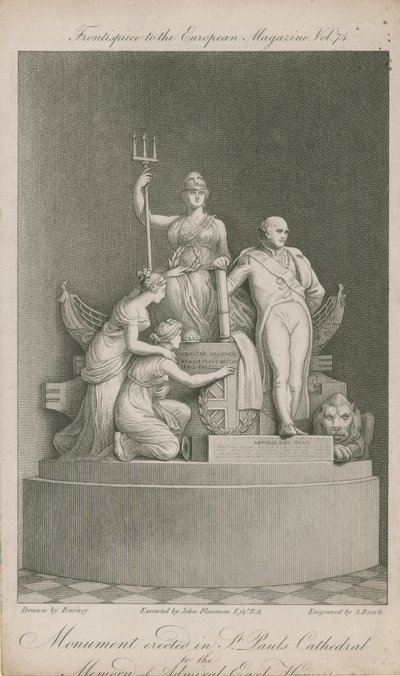 Das Denkmal in der St. Pauls Kathedrale von English School