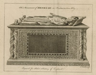 Das Denkmal von Heinrich III von English School