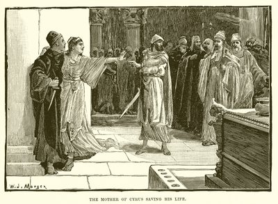 Die Mutter von Kyros rettet ihm das Leben von English School