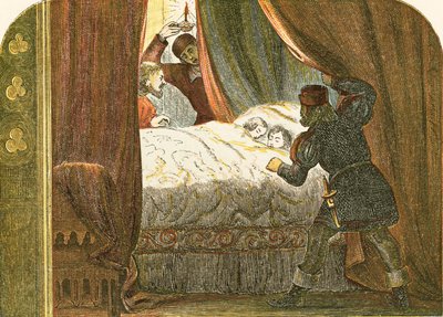 Der Mord an der jungen Prinzessin im Turm von English School