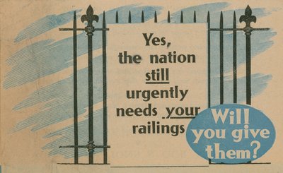 Die Nation braucht immer noch dringend Ihre Geländer von English School