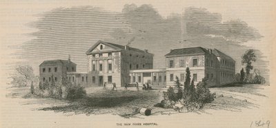 Das neue Fever Hospital, London von English School