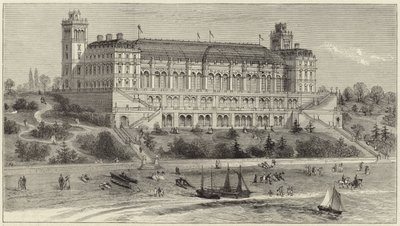 Das neue Aquarium und die Wintergärten in Tynemouth von English School