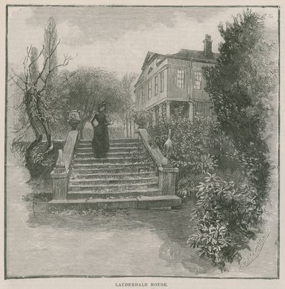 Der neue öffentliche Park in Highgate: Lauderdale House von English School