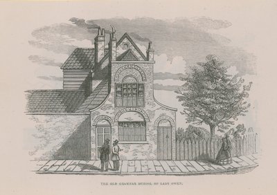 Die alte Grammatikschule von Lady Owen von English School