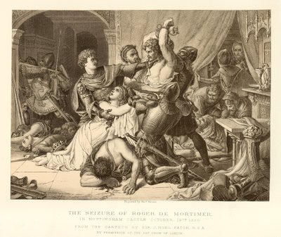 Die Festnahme von Roger De Mortimer von English School