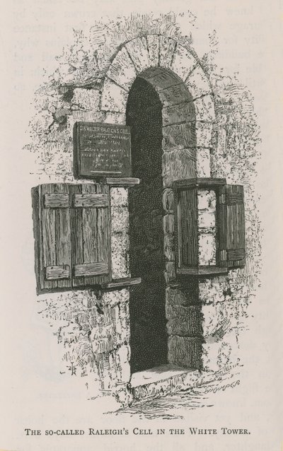 Die sogenannte Raleigh-Zelle im Weißen Turm von English School