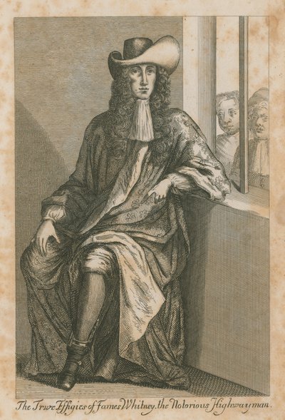 Das wahre Abbild von James Whitney, dem berüchtigten Straßenräuber von English School