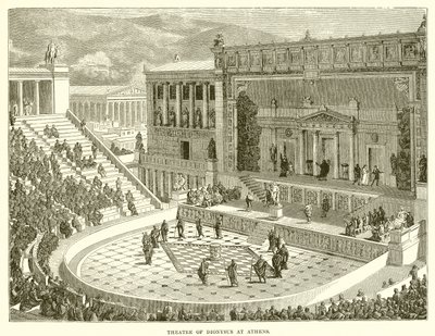 Theater des Dionysos in Athen von English School